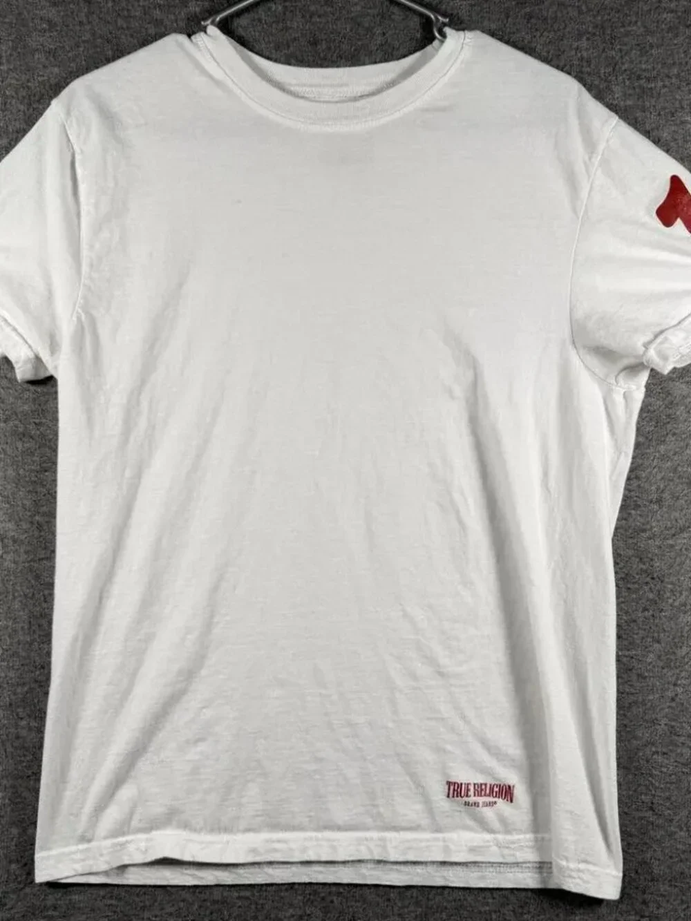 Mens True Religion Shirt Large White